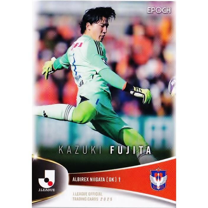 81 【藤田和輝/アルビレックス新潟】エポック 2025 Jリーグ