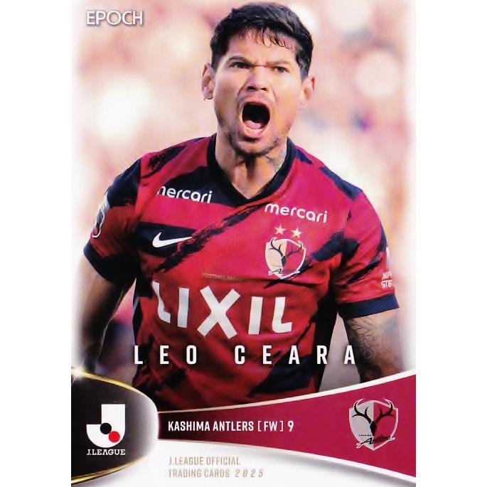 4 【レオ セアラ/鹿島アントラーズ】エポック 2025 Jリーグ