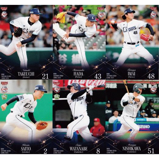 レギュラーコンプリートセット/全81種】BBM 埼玉西武ライオンズ 2025