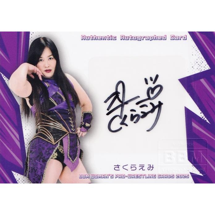 さくらえみ】BBM 女子プロレスカード 2025 [直筆サインカード] 90枚