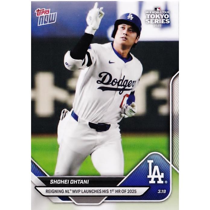 5【大谷翔平/ドジャース】2025 MLB TOPPS NOW [2025.3.19] 今シーズン