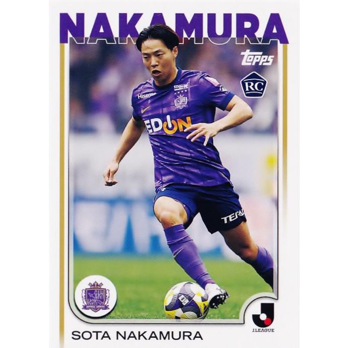 188 【中村草太(ROOKIE)/サンフレッチェ広島】2025 Topps Jリーグ