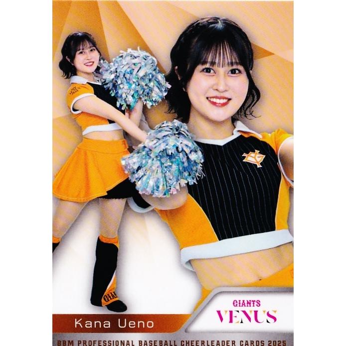 V03 【上野華菜 (巨人/VENUS)】BBM プロ野球チアリーダーカード2025