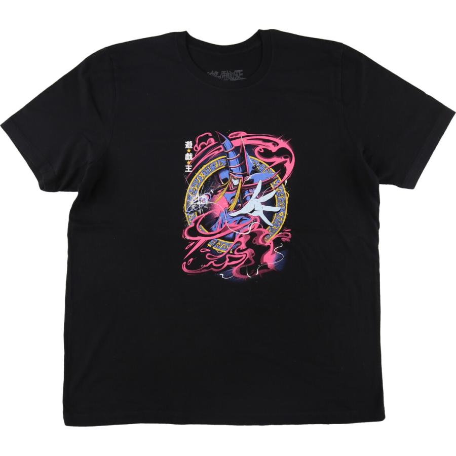 古着 Yu-Gi-Oh 遊戯王 アニメ キャラクタープリントTシャツ メンズXXL
