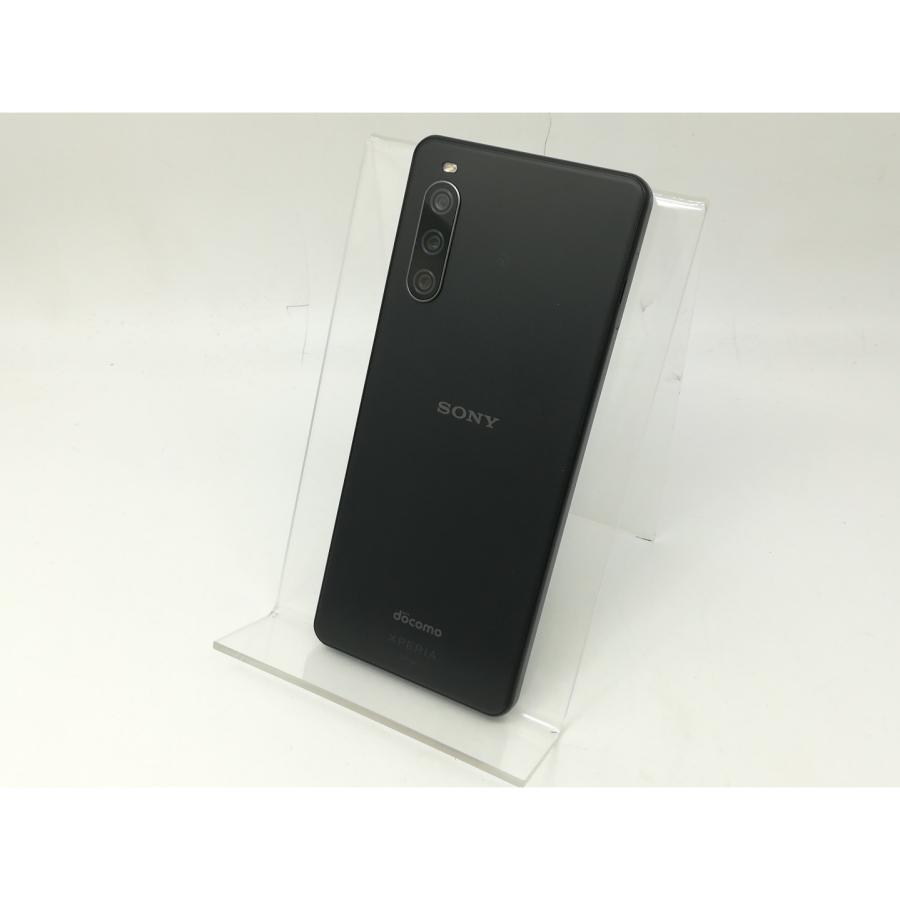 中古】SONY docomo 【SIMフリー】 Xperia 10 IV ブラック 6GB 128GB SO