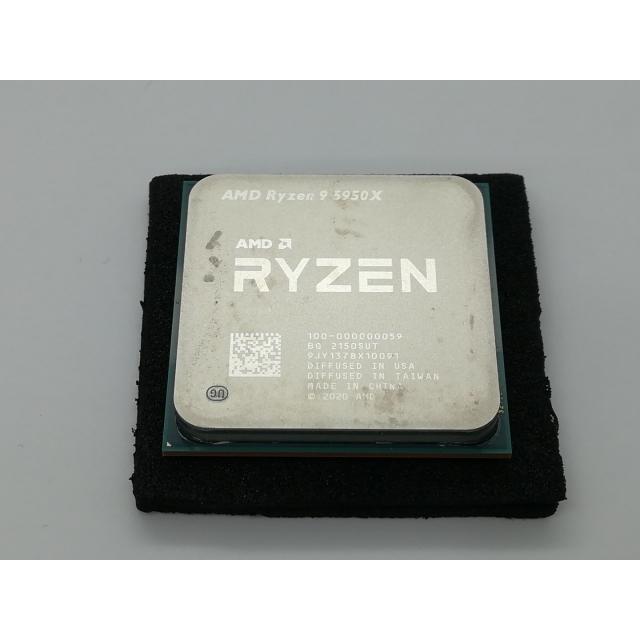 中古】AMD Ryzen 9 5950X (3.4GHz/TC:4.9GHz) BOX AM4/16C/32T/L3 64MB