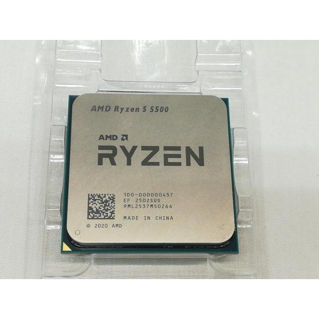 中古】AMD Ryzen 5 5500 (3.6GHz/TC:4.2GHz) bulk AM4/6C/12T/L3 16MB