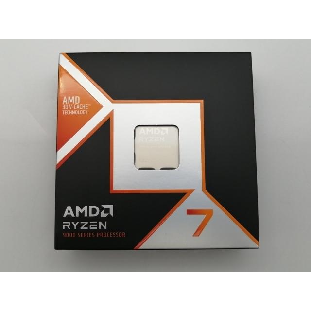 未使用】AMD Ryzen 7 9800X3D (4.7GHz/TC:5.2GHz) BOX AM5/8C/16T/L3