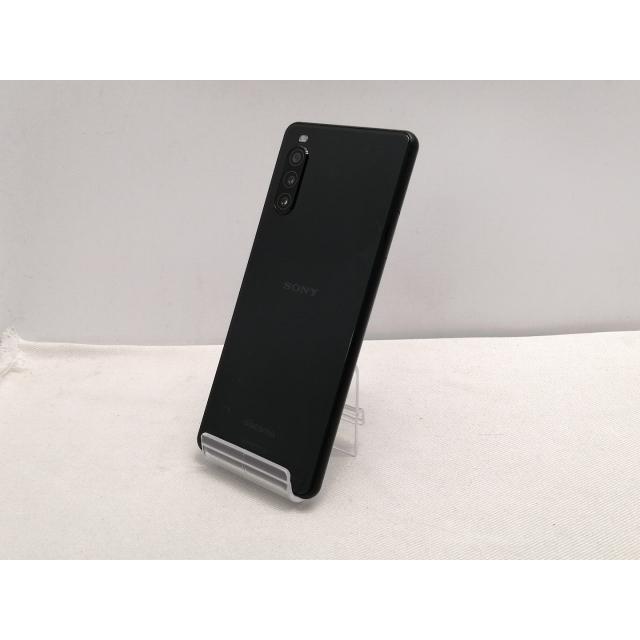 中古】SONY docomo 【SIMロック解除済み】 Xperia 10 II ブラック 4GB