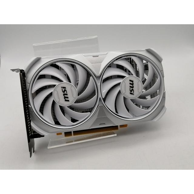 中古】MSI GeForce RTX 4060 VENTUS 2X WHITE 8G OC (GeForce 8GB