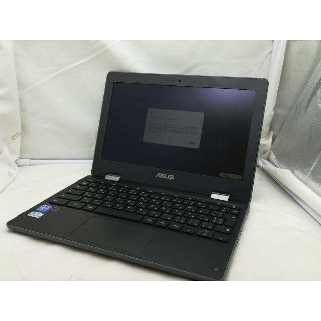 中古】ASUS Chromebook Flip C214MA C214MA-BU0029 ダークグレー【川崎