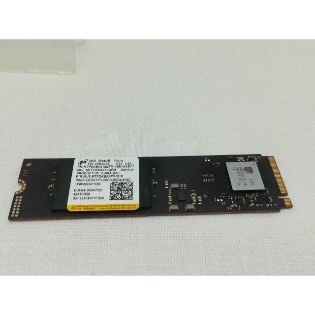 中古】各社 2TB SSD (M.2 2280/PCIe4.0 NVMe)【川崎】保証期間1週間