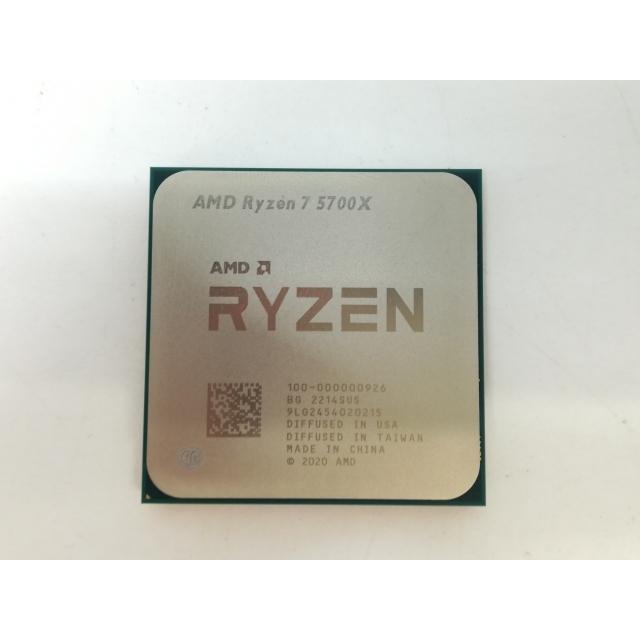 中古】AMD Ryzen 7 5700X (3.4GHz/TC:4.6GHz) BOX AM4/8C/16T/L3 32MB