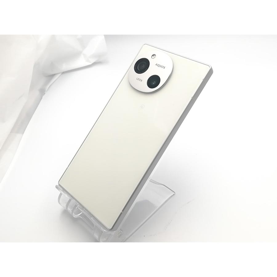 中古】SHARP 国内版 【SIMフリー】 AQUOS R9 ホワイト 12GB 256GB SH