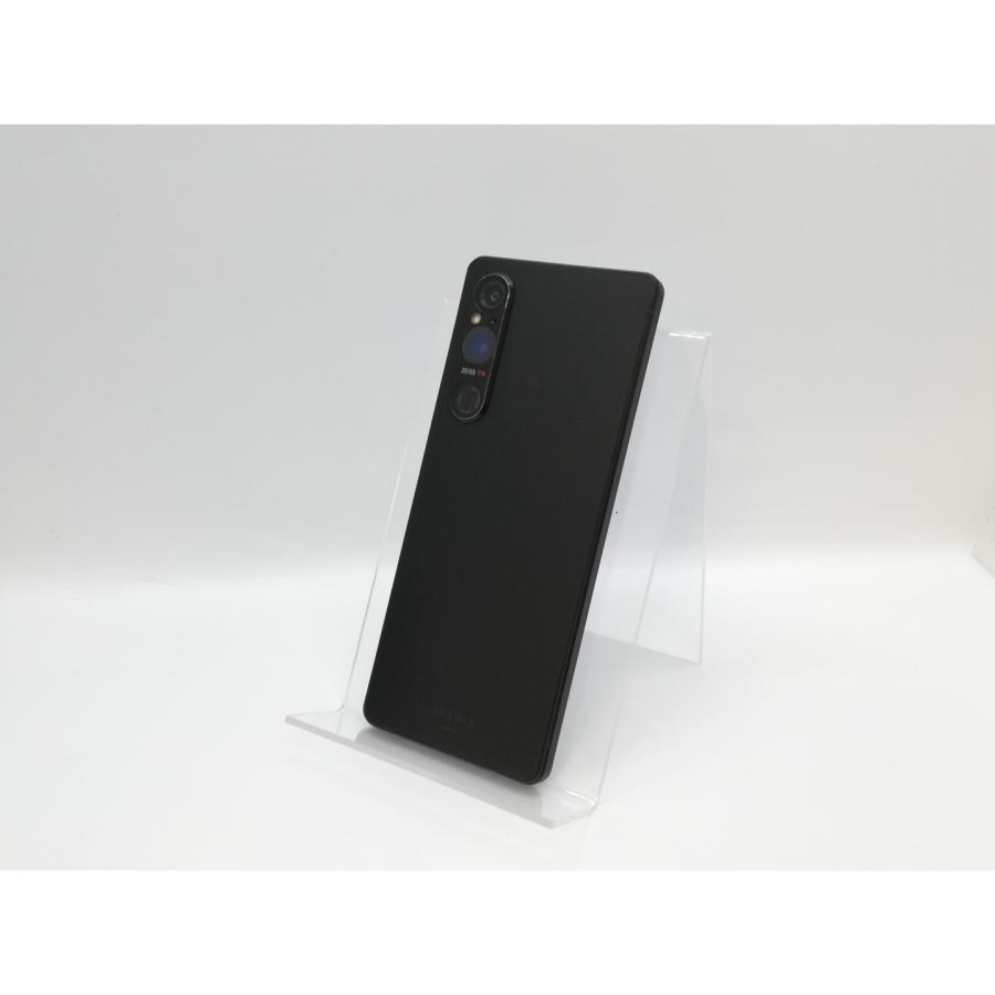 中古】SONY au 【SIMフリー】 Xperia 1 V ブラック 12GB 256GB SOG10