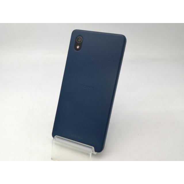 中古】SONY au 【SIMフリー】 Xperia Ace III ブルー 4GB 64GB SOG08