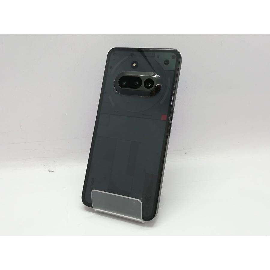 中古】NOTHING 国内版 【SIMフリー】 Nothing Phone (3a) ブラック 8GB