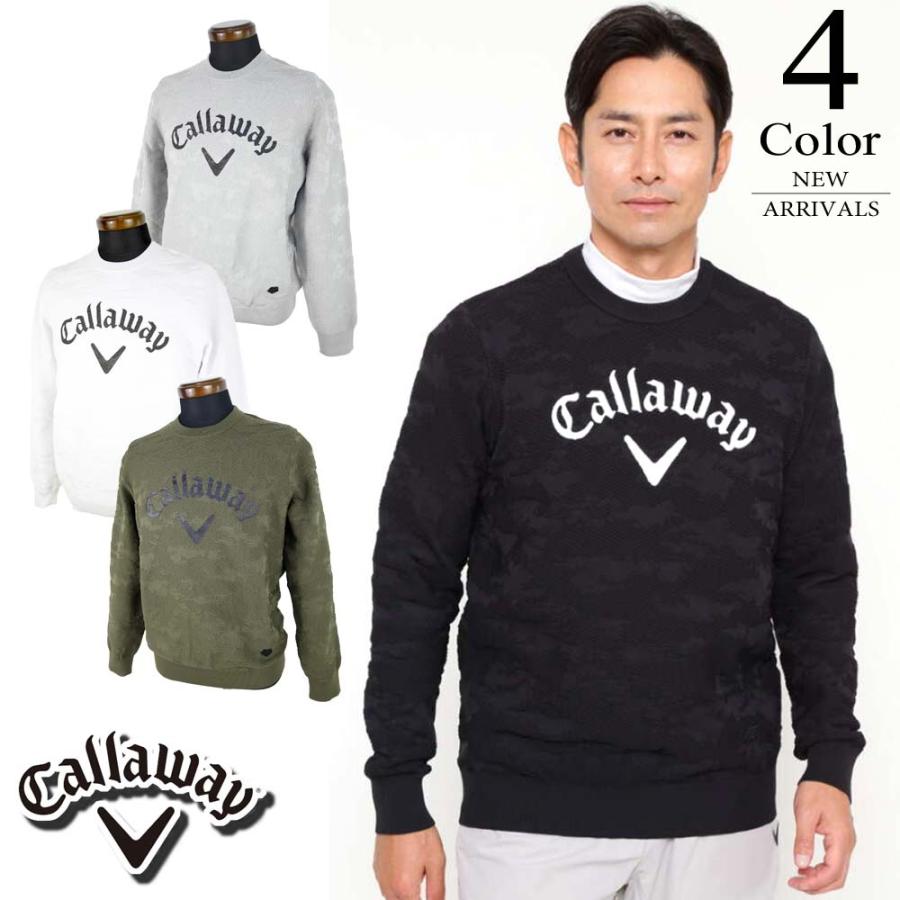 Callaway（キャロウェイ） ゴルフウェア クルーネックニット （M/L/LL