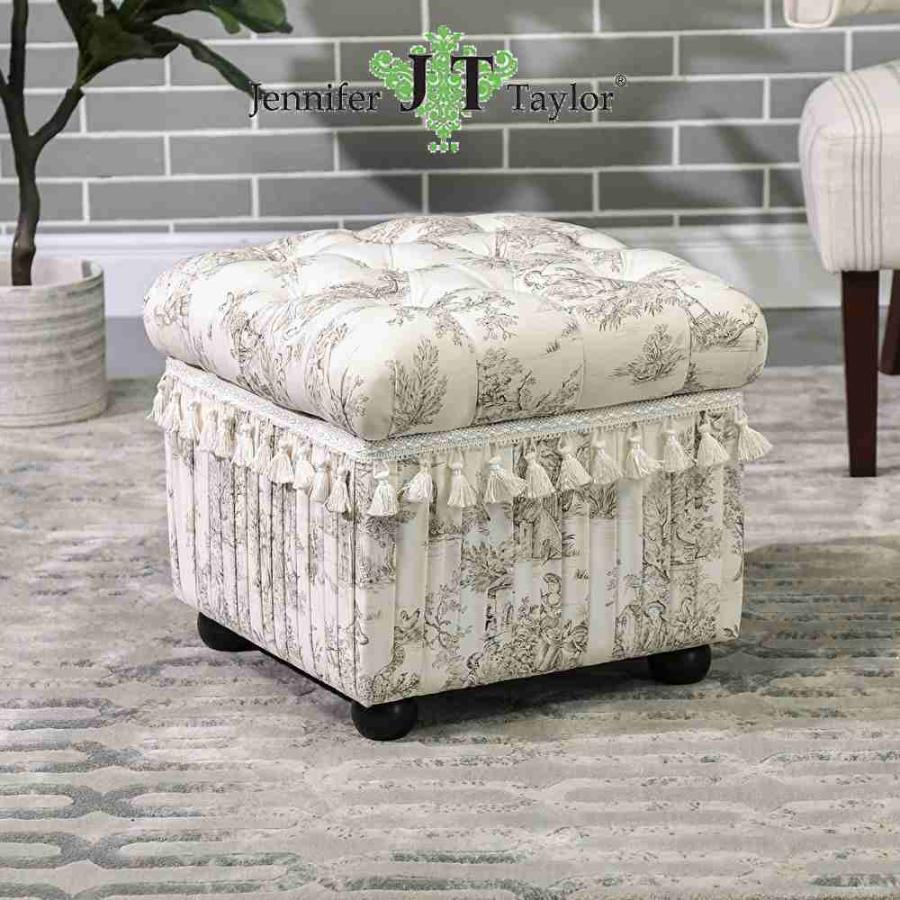 ジェニファーテイラー 収納スツール トワルドジュイ Jennifer Taylor