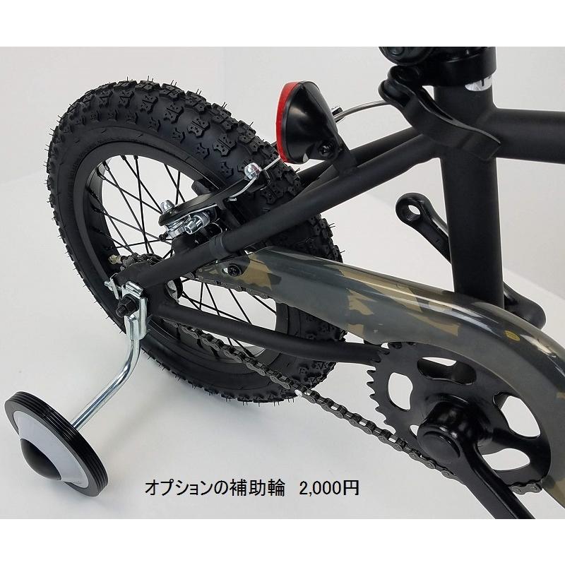 翌営業日出荷！】【マットブラック】fivecard-bike 14インチ キッズ
