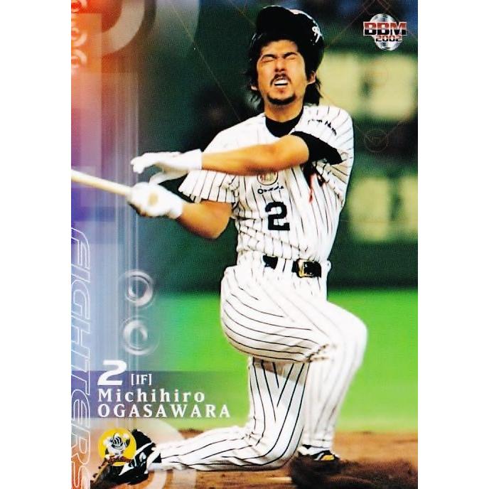 344 【小笠原道大/日本ハムファイターズ】2002 BBM ベースボールカード