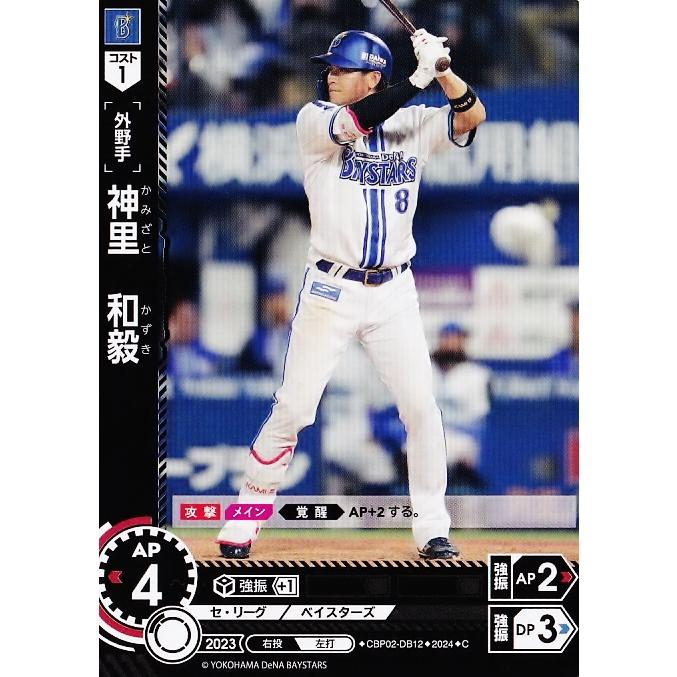 12 【神里和毅/横浜DeNAベイスターズ】2024 ブシロード プロ野球DREAM