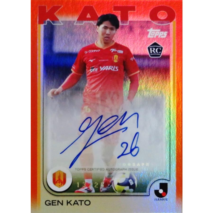 NEW]【加藤玄(ROOKIE)/名古屋グランパス】2025 Topps Jリーグ フラッグ