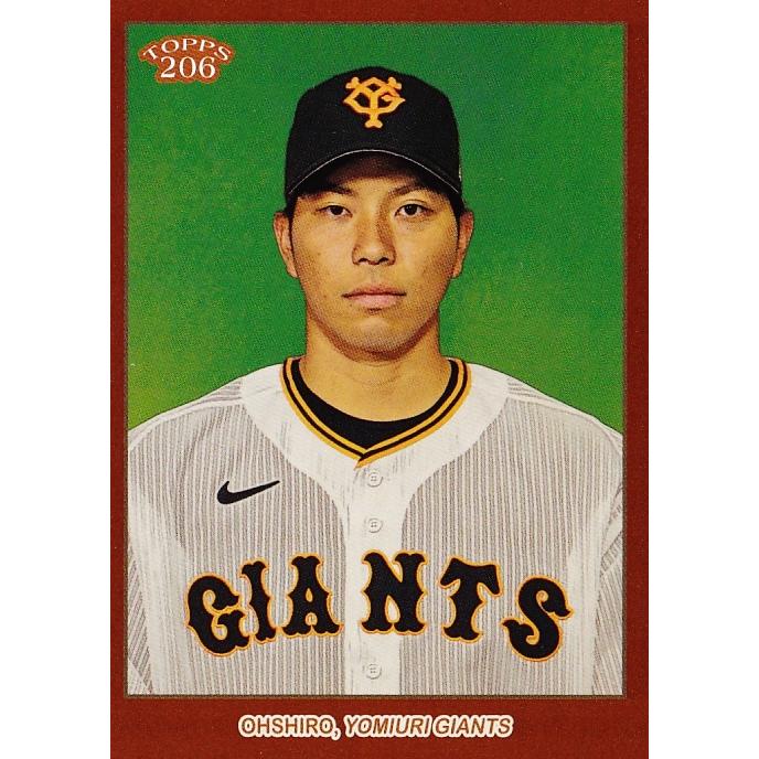 4 【大城卓三/読売ジャイアンツ】2023 Topps 206 NPB ベースボール