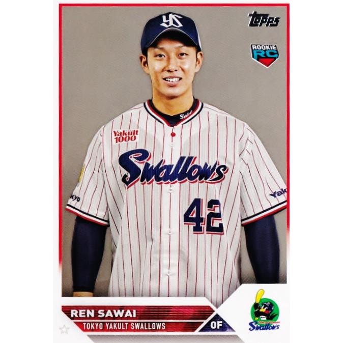 133 【澤井廉(ROOKIE)/東京ヤクルトスワローズ】Topps 2023 NPBベース