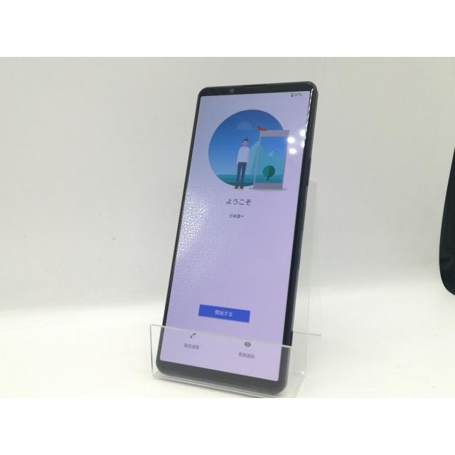 中古】SONY docomo 【SIMロック解除済み】 Xperia 1 III フロスト