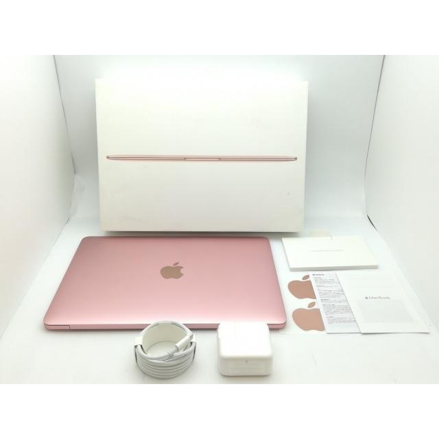 中古】Apple MacBook 12インチ CTO (Mid 2017) ローズゴールド Core i5
