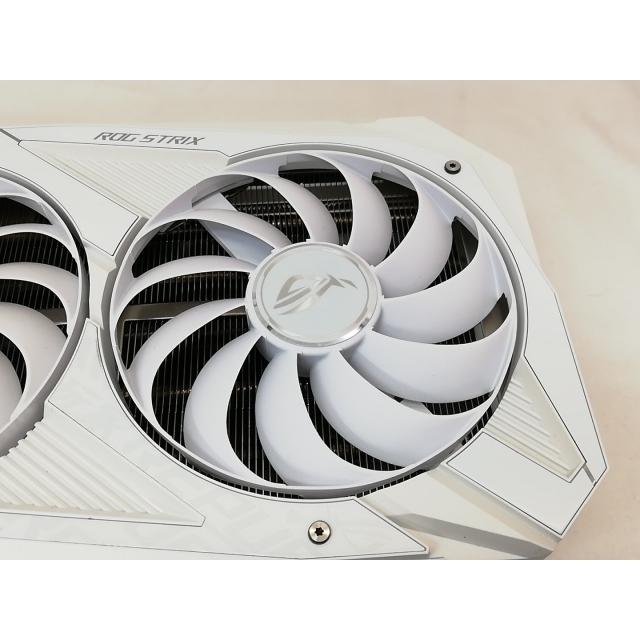 中古】ASUS ROG-STRIX-RTX3080-O10G-WHITE-V2 RTX3080(LHR)/10GB(GDDR6