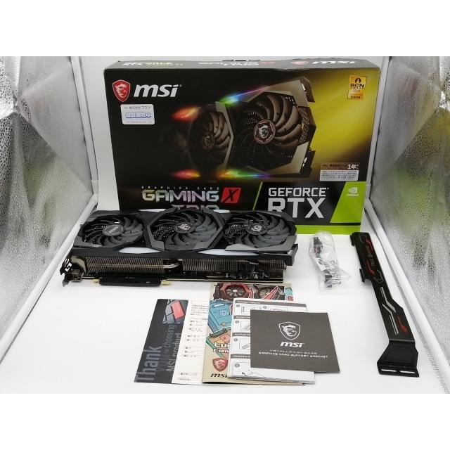 中古】MSI GeForce RTX 2080 Ti GAMING X TRIO RTX2080Ti/11GB(GDDR6