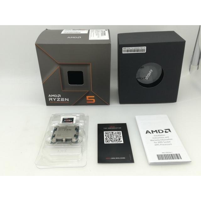中古】AMD Ryzen 5 7600 (3.8GHz/TC:5.1GHz) BOX AM5/6C/12T/L3 32MB