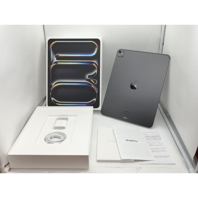 中古】Apple 【Wi-Fi】 13インチ iPad Pro（M4/2024） 256GB スペース