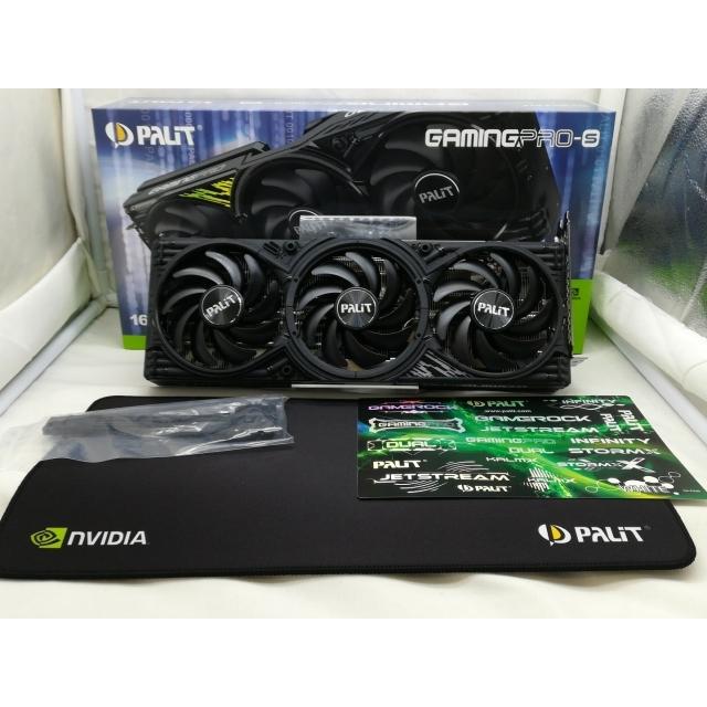 中古】Palit GeForce RTX 5070 Ti GamingPro-S 16GB(NE7507T019T2