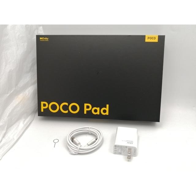 中古】Xiaomi 【Wi-Fi】 POCO Pad 8GB 256GB グレー【ECセンター】保証