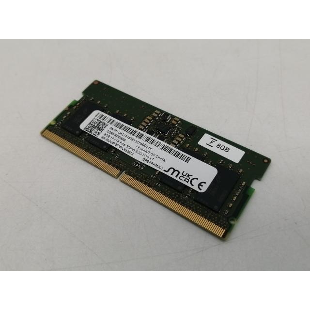 中古】262PIN SODIMM 8GB DDR5-5600(PC5-44800)【ノートPC用】【仙台