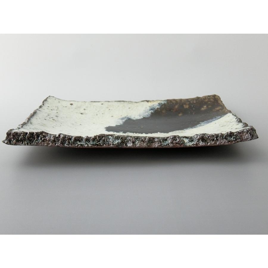 唐津焼中川自然坊窯】中川恭平作 朝鮮唐津長方皿 : 唐津焼中川自然坊窯