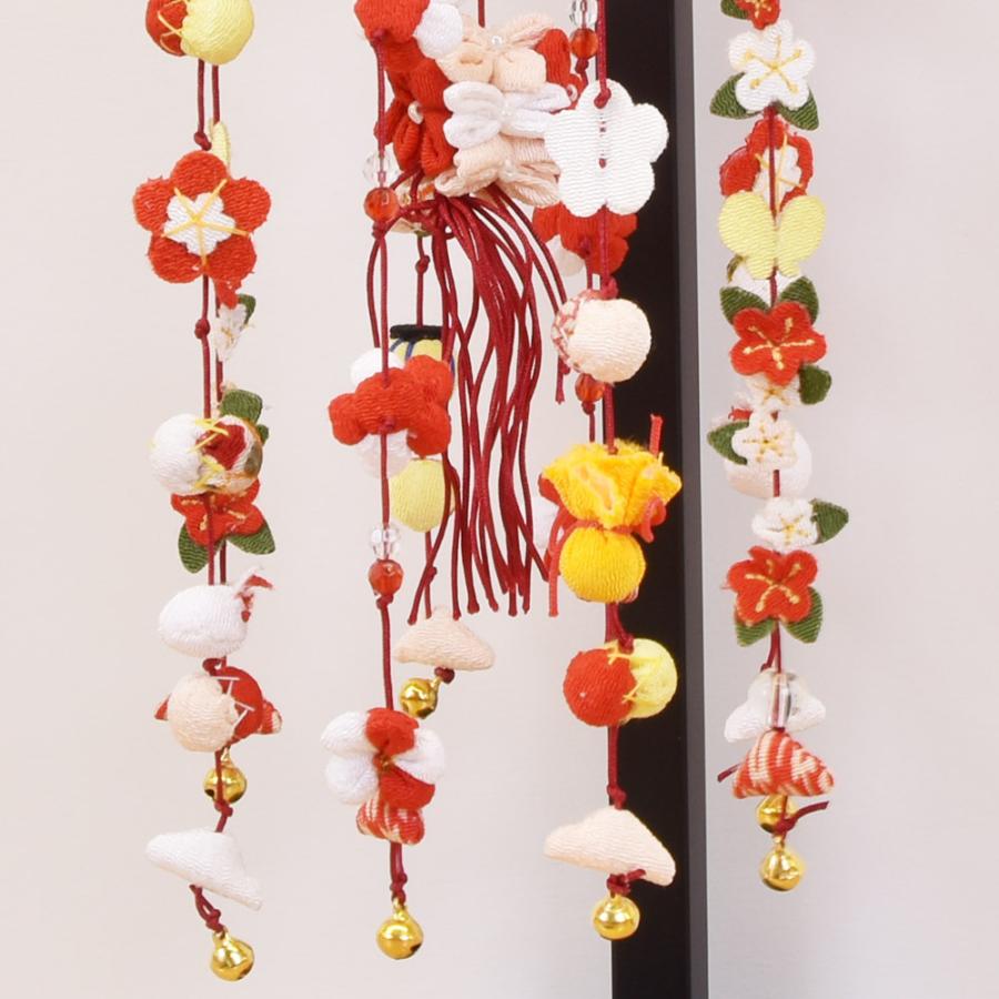 雛人形 つるし雛 吊り飾り ひな人形 コンパクト つるしひな ちりめん