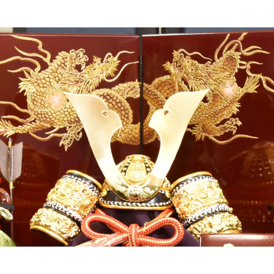 久月 五月人形 兜 徳川 コンパクト かぶと飾り 収納飾り ミニ おしゃれ