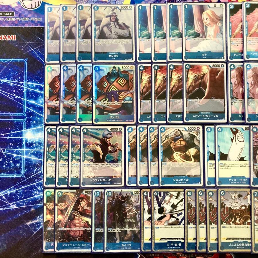 ワンピースカード 本格構築 【青ハンコック】デッキ メイン＆ドン＆二