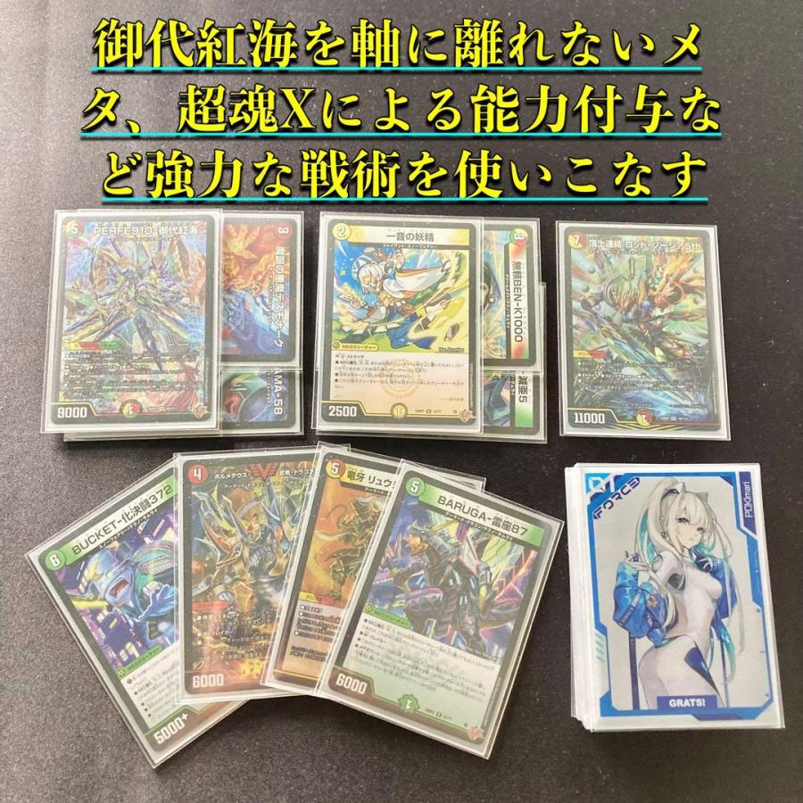 本格構築 【リース御代紅海】 デッキ＆三重スリーブ 《 ボルメテウス