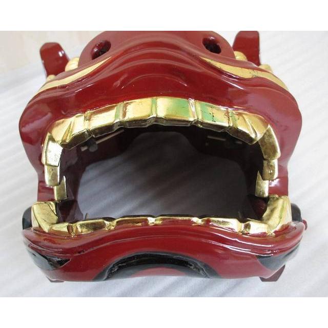 特別販売品】獅子頭 宇津 7寸(幅21.5cm高21cm奥20.5cm)長期在庫品の為