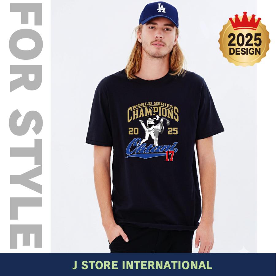 大谷翔平 グッズ Tシャツ 2025 MVP 記念 ワールドシリーズ 優勝