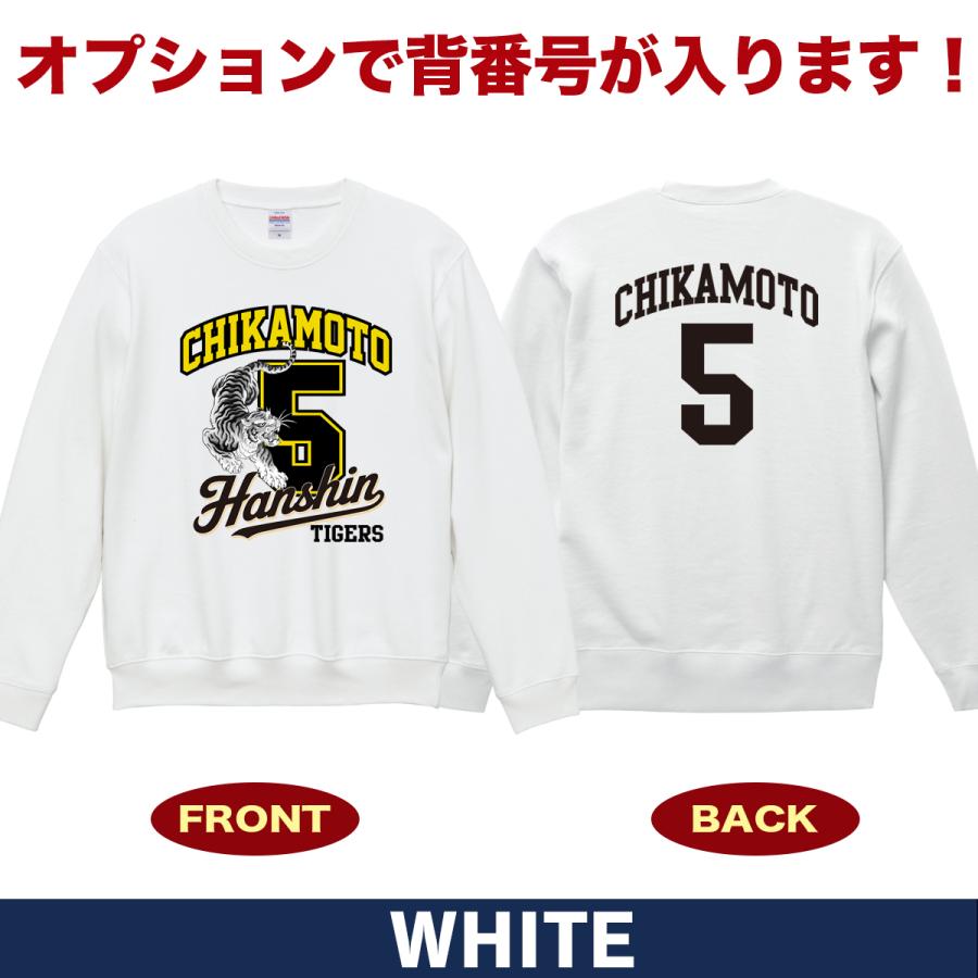 阪神タイガース グッズ トレーナー 応援 近本光司 ユニフォーム風 優勝