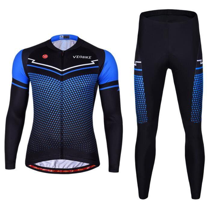 長袖サイクルウエア サイクルウェア 2点セット サイクルジャージ 上下