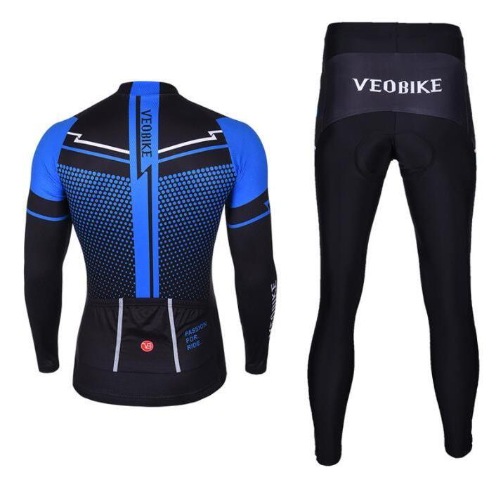 長袖サイクルウエア サイクルウェア 2点セット サイクルジャージ 上下