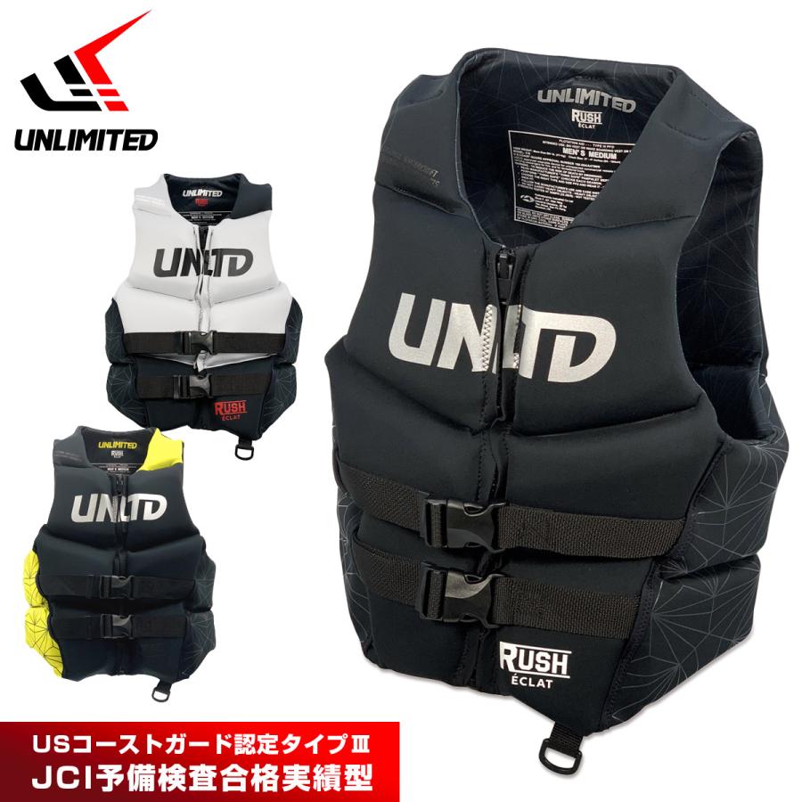 UNLIMITED（アンリミテッド） ライフジャケット 大人用 メンズ