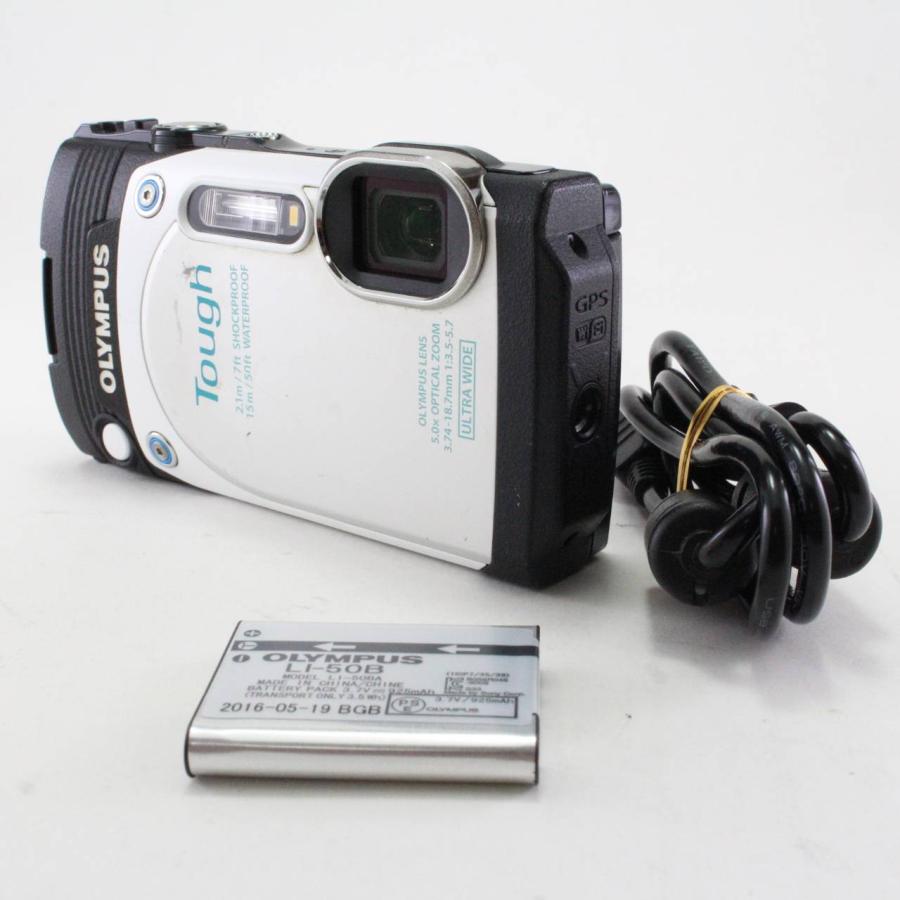 OLYMPUS コンパクトデジタルカメラ STYLUS TG-870 Tough ホワイト 防水